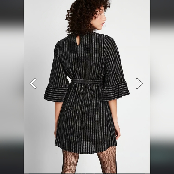 ModCloth Fab Feedback Mock Neck Dress/ Size  M - Picture 5 of 16